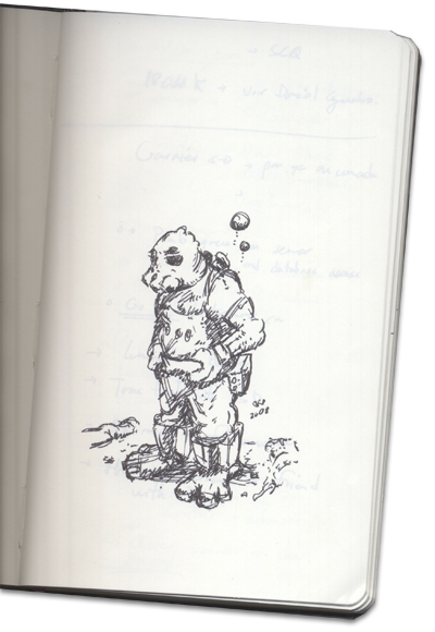 Croquis cahier